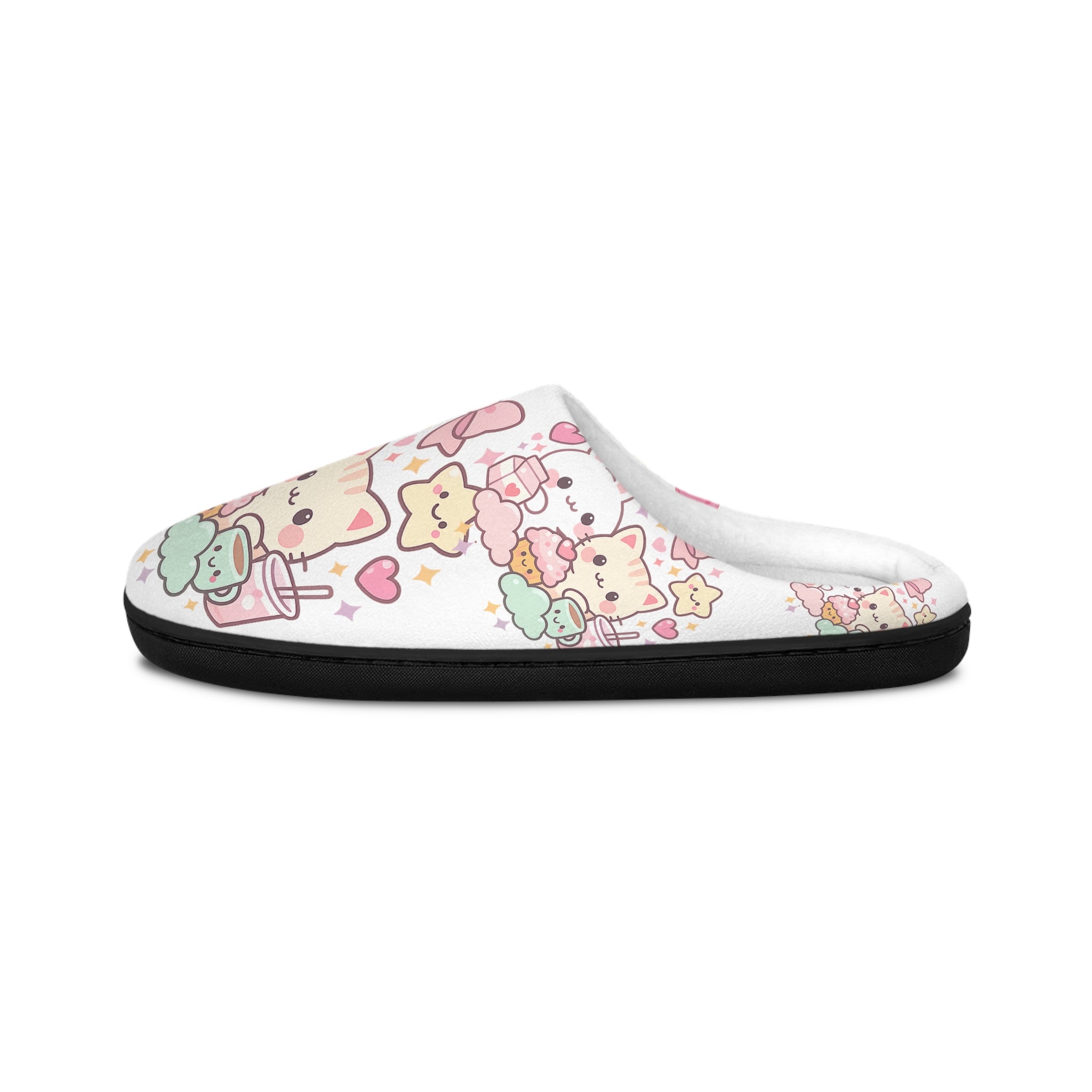 Kawaii Pink Bow Women's Indoor Slippers — Cute Cozy Home Shoes